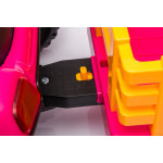 Elektrický traktor s vlečkou BBH-030 na diaľkové ovládanie 2,4G ružové